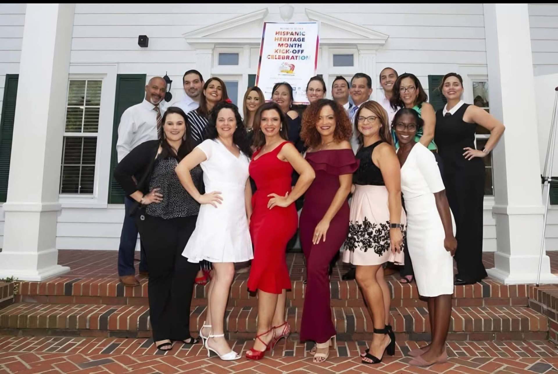 Marthaly at the Hispanic Heritage Month kick-off celebration